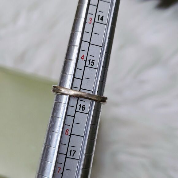 Vintage Van Cleef & Arpels ARNO Diamond 18k White Gold Alhambra VCA Clover Ring - Picture 9 of 11